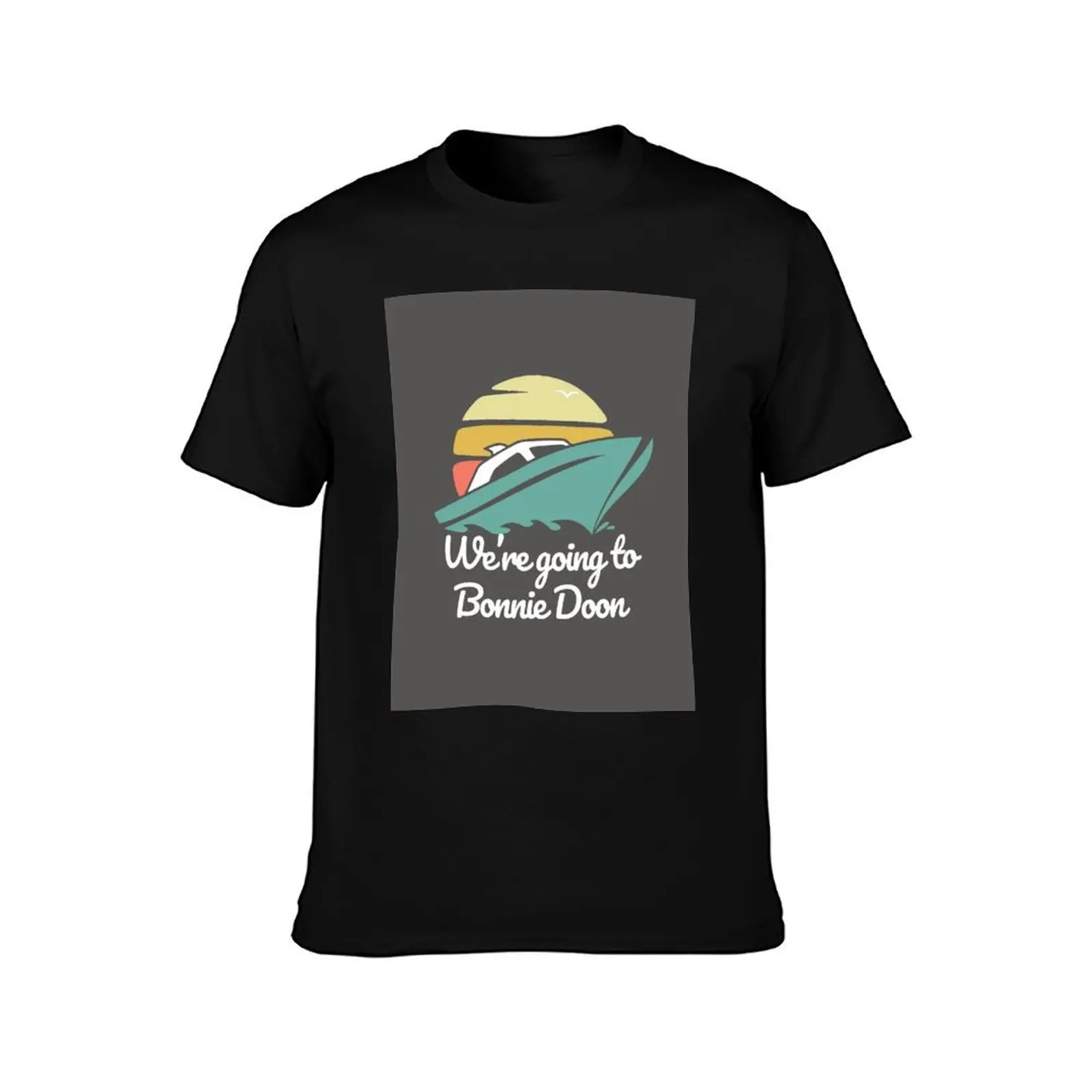 We're going to Bonnie Doon design retro T-Shirt summer tops shirts graphic tees t shirt men