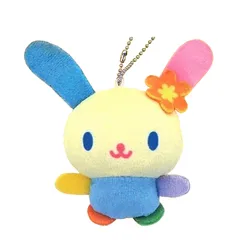 Mini Usahana Plush Keychain Mascot Ball Chain Rabbit Bunny Kawaii Cute Bag Keychains Keyring Girls Toys Small Gift