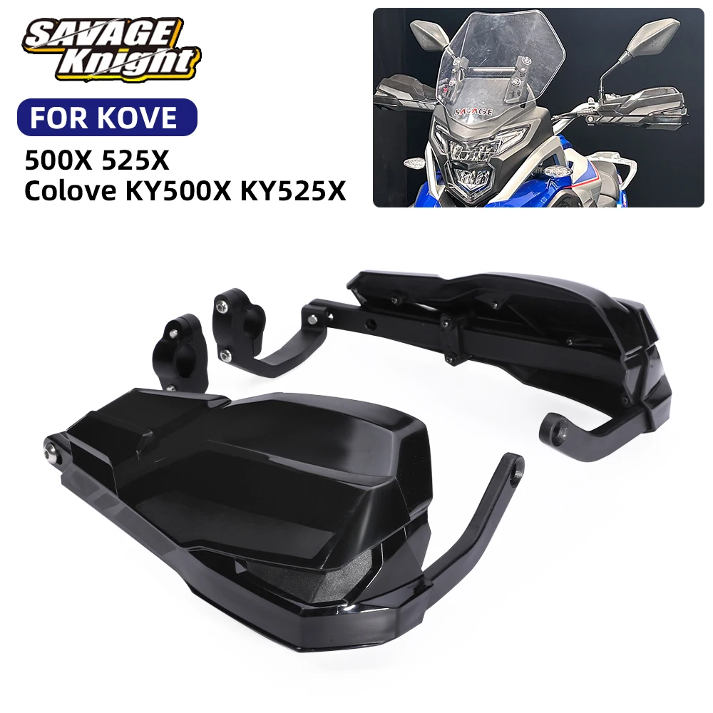 

Motorbike Handlebar Handguards Windshield For Kove 525X 500X Colove KY500X KY525X MACBOR Montana XR5 2019-2025 Hand Guard Cover