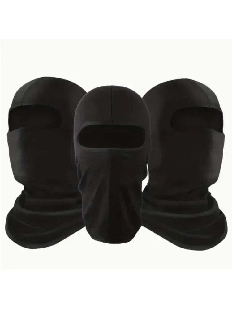 AliExpress Breathable Black Balaclava Mask Scarf UV Protection Summer Cooling for Bike Riding Motorcycle Skiing