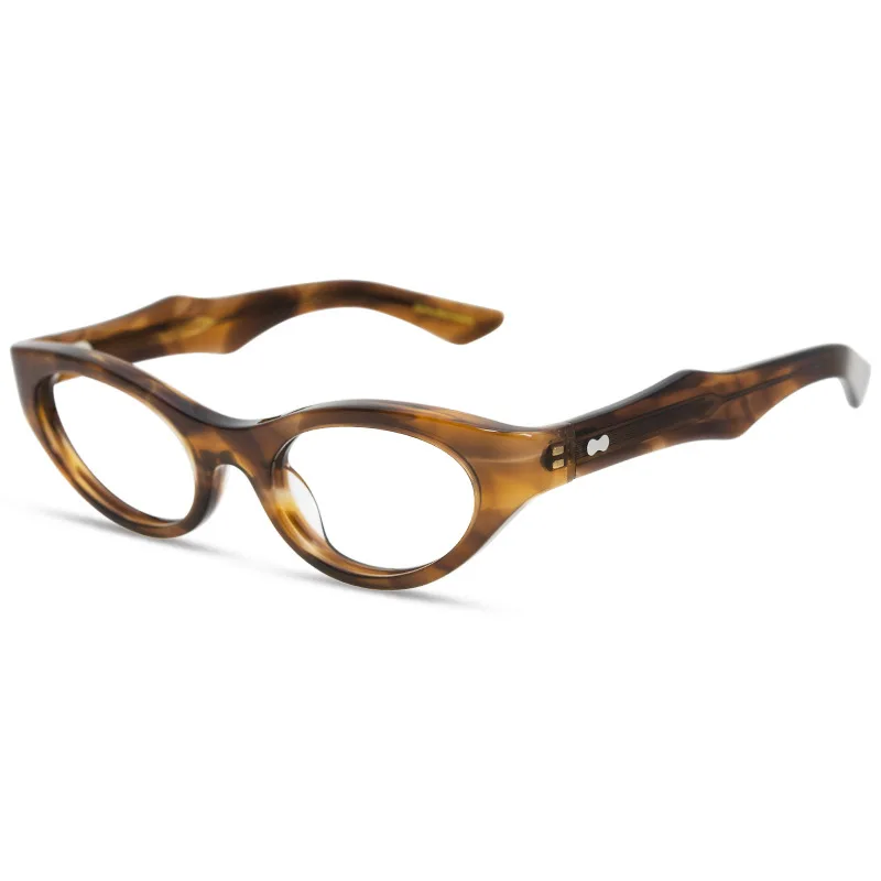 Artistic Design Premium Acetate Glasses Frame Custom Women Prescription Glasses Men Blue Light Blocking Photochromic Eyeglass