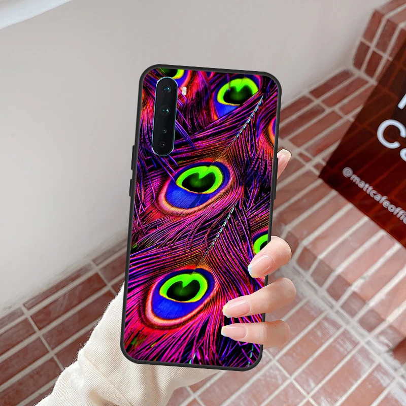Чехол с павлиньими перьями для OnePlus 9 10 Pro Ace 8T 9R 9RT 10R 10T, чехол для OnePlus Nord CE 2 N20 N10 N100