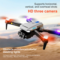 Toy drone S82 three camera aerial obstacle avoidance light flow remote control small aircraft toys can be connected to APP