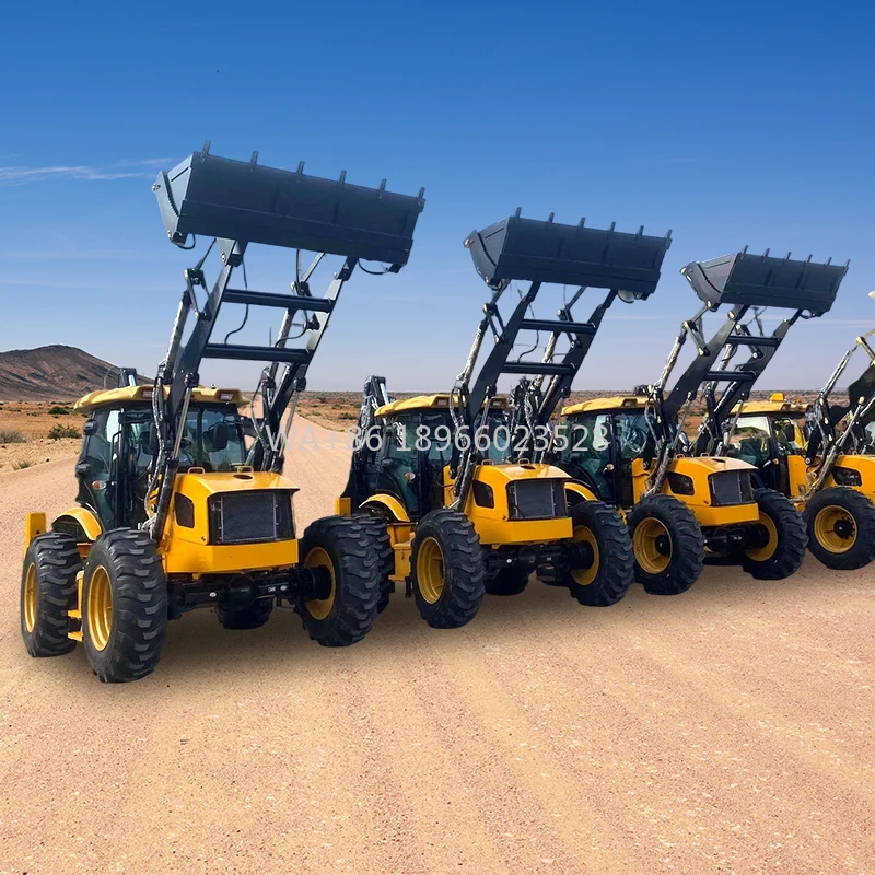 

HT40-30 91KW 1.2Ton Lifting Force Mini Wheel Loader Compact Backhoe Loaders