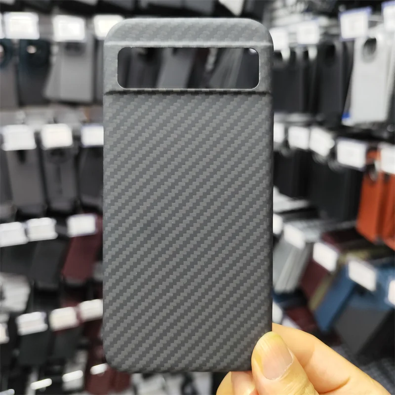 Carbon Fiber Case for Google Pixel 8A Case Aramid Fiber Phone Cover Shockproof Protective Cover for Google Pixel 8a Phone Case