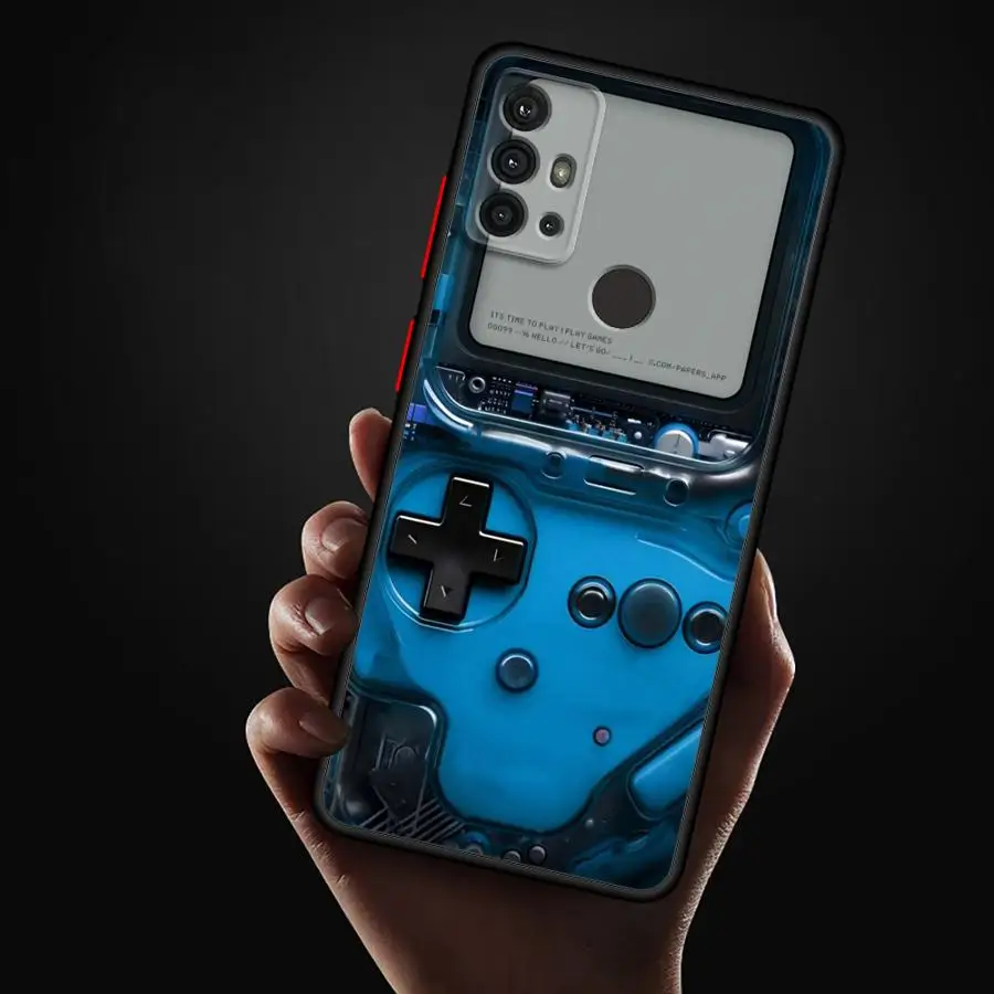 حافظة آلة الألعاب المحملة لهاتف سامسونج جالاكسي A35 A33 A54 A34 A24 A73 A36 A21s A52 A56 A25 A26 A53 غطاء هاتف خلفي #3