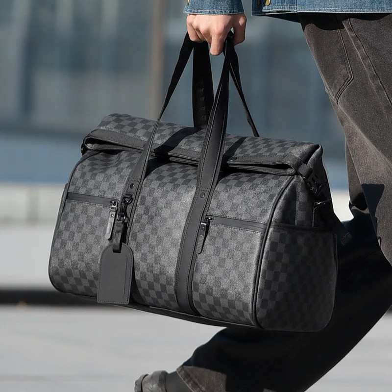 

Dry and Wet Separation Short-distance Business Trip Handbag Sports Bag Expandable Men's Large-capacity Travel Bag