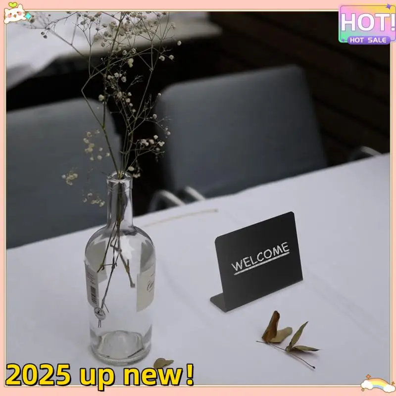 20Pcs Table Signs Food Board Buffet Party Labels Message Blackboard Chalk Table Display Price Tabletop Easy Install Easy To Use