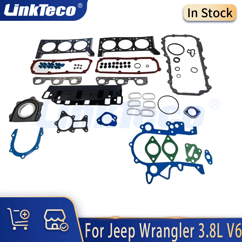 

Engine Parts Head Gasket Set Fit 3.8 L V6 Gas EGH For Chrysler Town & Country Pacifica Dodge Grand Caravan Volkswagen 3.8L 04-10