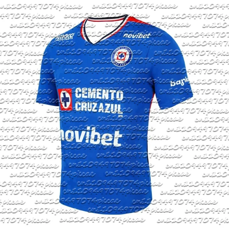 Nova Chegada 2026 Cruz Azul Camisa de Treino Masculina Feminina Juvenil Adulto Respirável Secagem Rápida Uniforme Tops