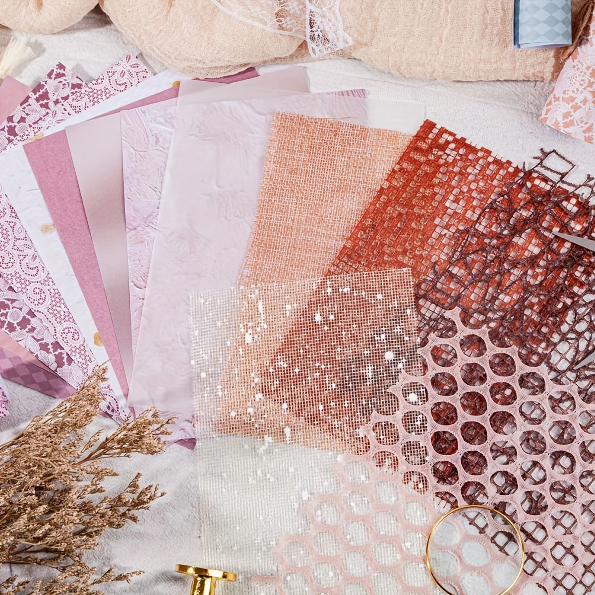 ถุงกระดาษวัสดุผสม 90 แผ่น/3 แพ็ค กระดาษน้ําหนักเบา สามารถฉีกขาดด้วยตนเองสําหรับเขียน เหมาะสําหรับตกแต่ง DIY