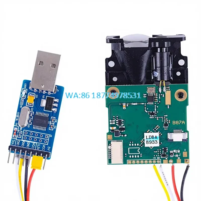 Wmwmnu for JRT 100m Uart Range Finder Distance Detector IR Sensor Module