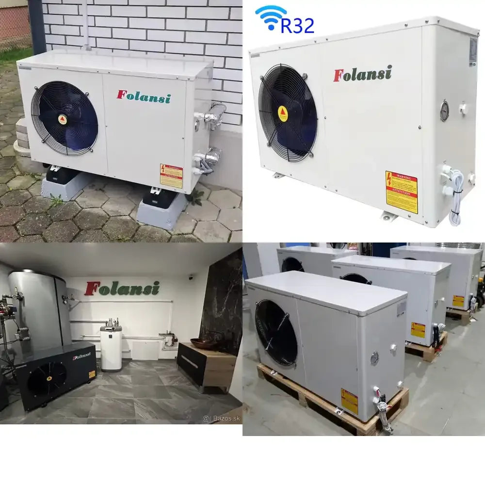 

Frans Air Energy Heat Pump Water Heater High Efficiency Electric Heating 15kW WiFi Controller with CE Report Low Noise