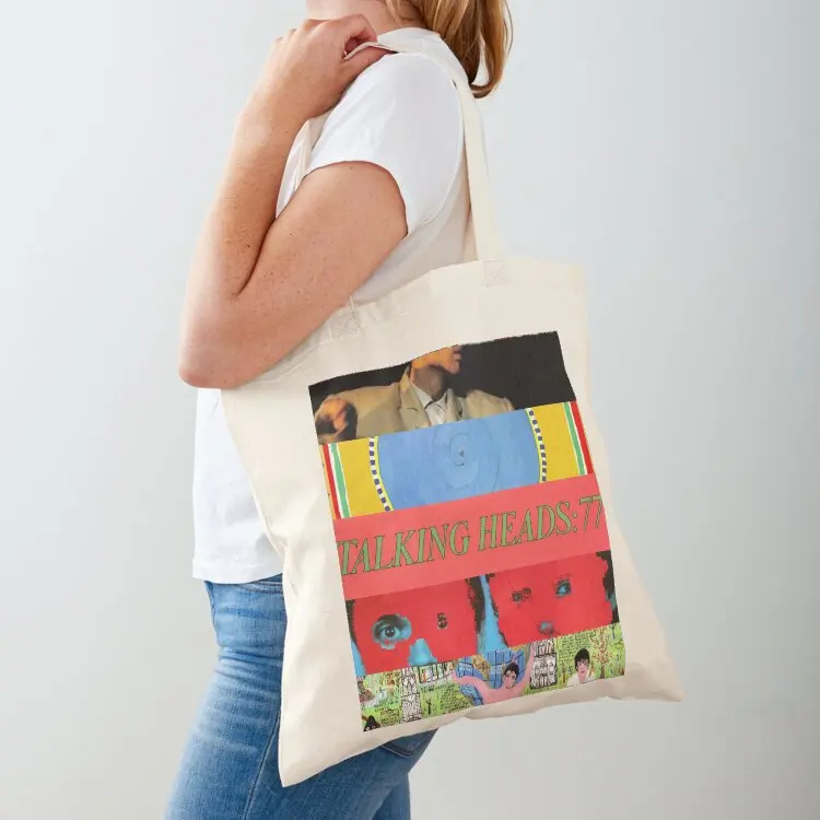 

Talking Heads - Albums Tote Bag shopping bag Shopper handbag Cloth bags bags woman 2025