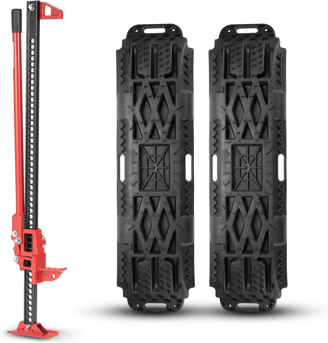 Offroad High Lift Jack with Pair Traction Board Mate,48