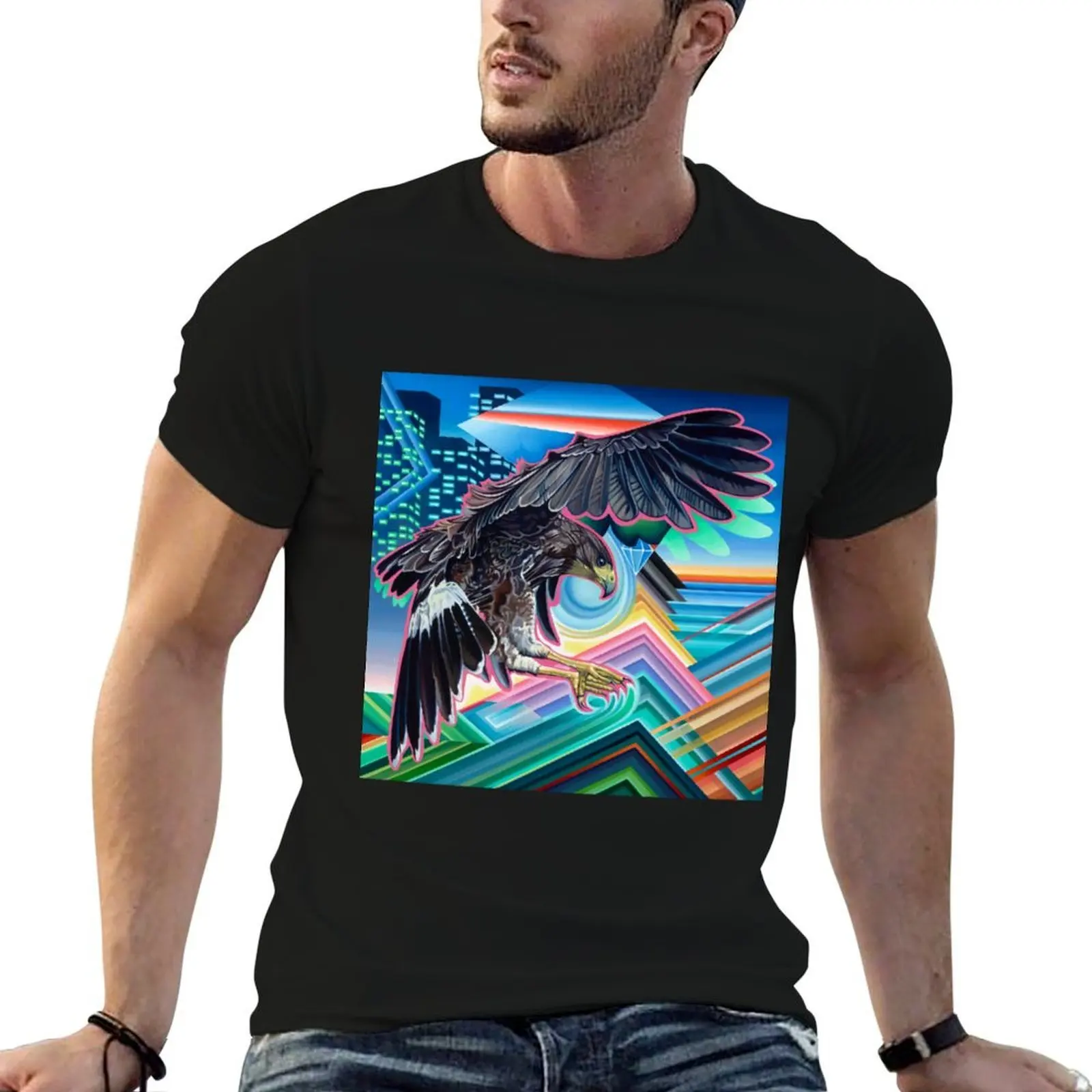 Screens album art T-Shirt cotton man t-shirts for a boy mens white t shirts