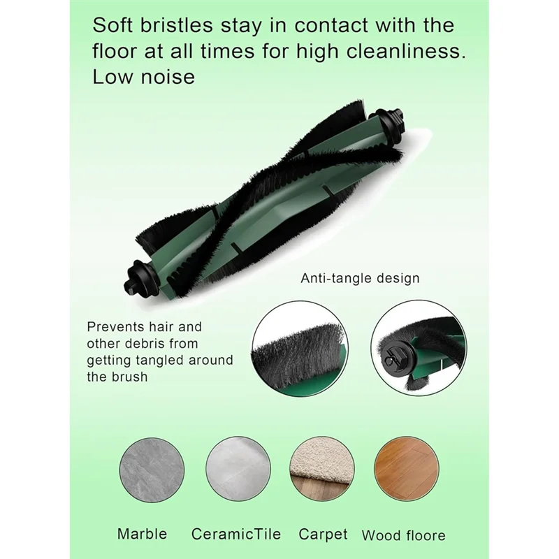 

A83G-Replacement Multi-Surface Brush For Irobot Roomba Essential Series 105 Vac For 105 Combo Q0120 Q0110 Q0520 Y0140 Y0110