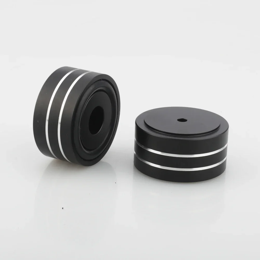 4 Stück 40x20mm Aluminium Stoßdämpfende Isolationsfüße HIFI Lautsprecher Verstärker Plattenspieler DAC Audio Basisständer – Detail 13