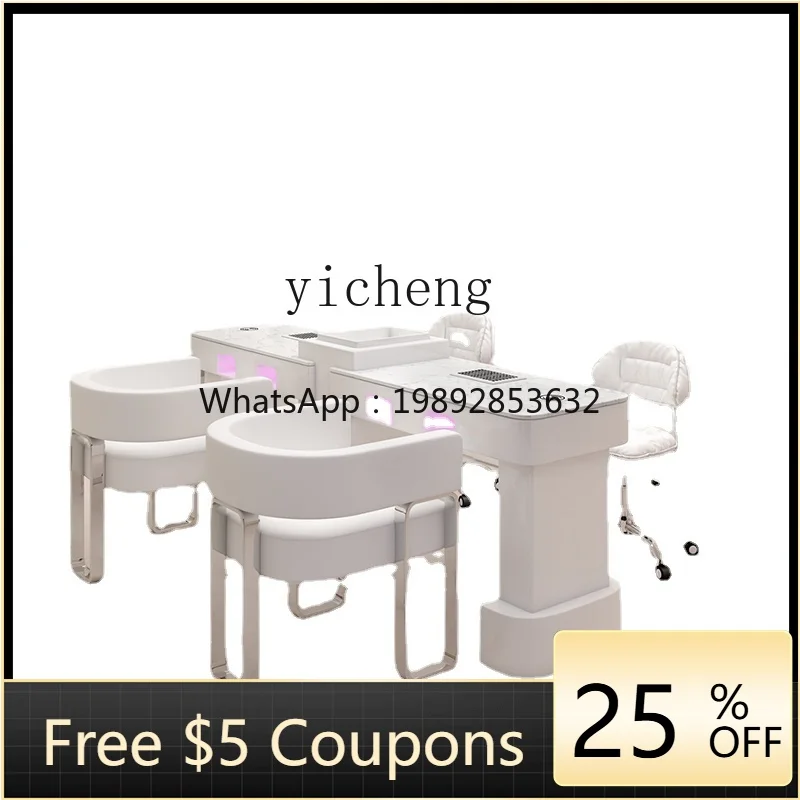 

Manicure Table and Chair Set Embedded Second Generation High-Power Vacuum Cleaner Red Light Heating Lamp