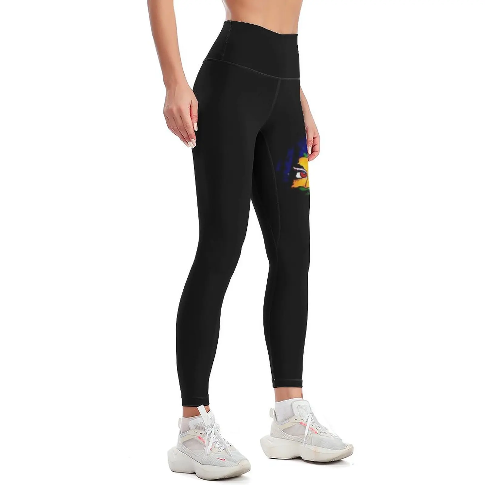 Eyes of the Taino (Old San Juan) Leggings legings for fitness Female legging pants for girls Womens Leggings image 2