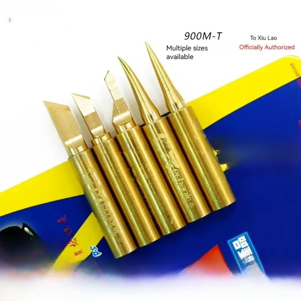 Lead-Free Soldering Iron Tips - Fine Point, Curved, Knife Edge Heads Compatible with 936 Station | 900-T-K SK SI
