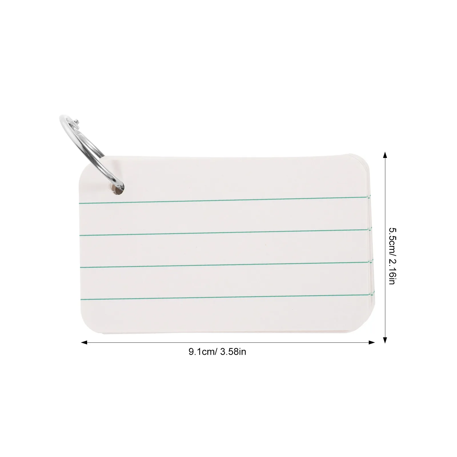 Premium Blank Memo Cards for Vocabulary Building, DIY Flashcards & Note Taking – Smooth Paper, 1 Set