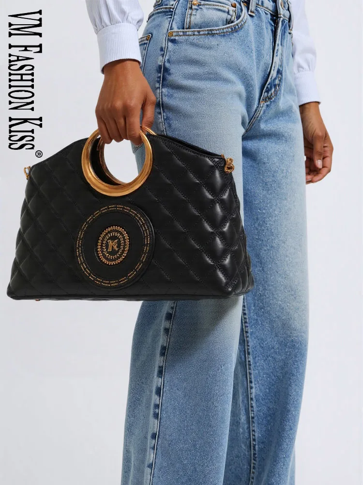 sac-a-main-matelasse-noir-vintage-pour-femmes-sac-a-bandouliere-a-decor-circulaire-en-metal-dore-sac-a-main-quotidien-de-style-createur-de-mode