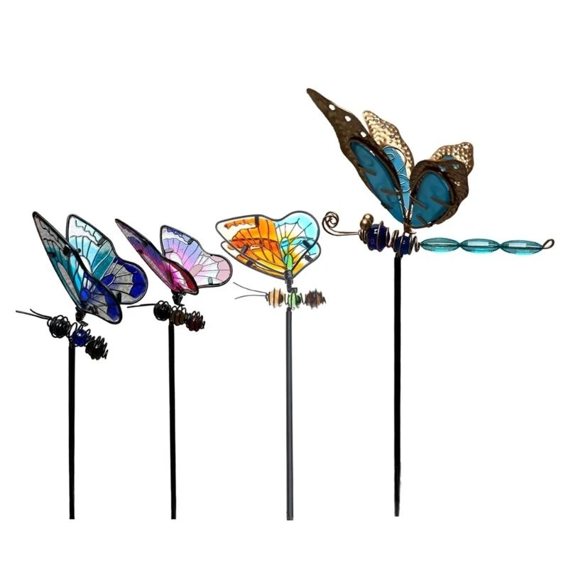 

Butterflies Garden Stakes Decorations Outdoor 3D Butterflies Lawn Decorative Yard Decors Patio Accessories Ornaments .Y1QB