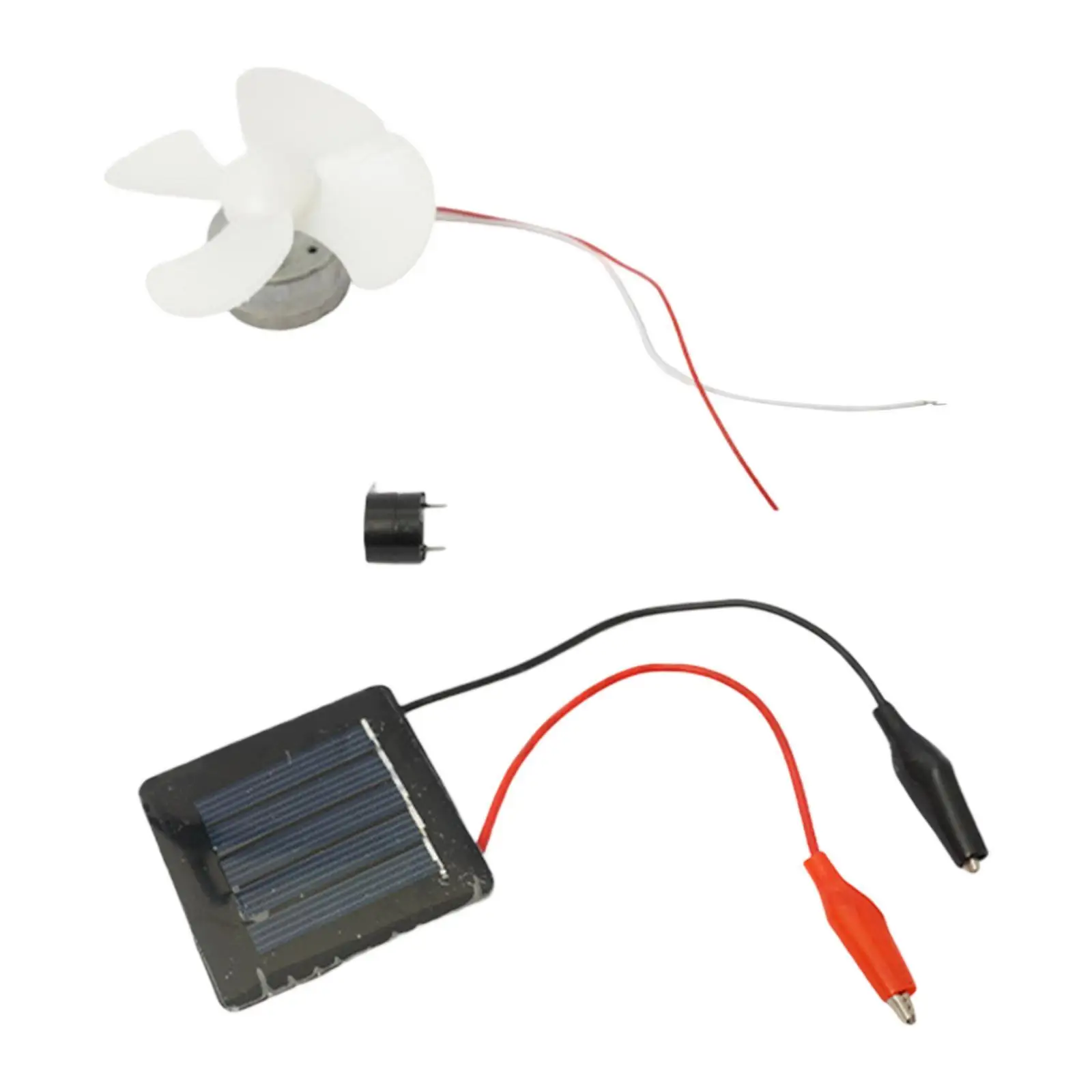 ชุดทดลองพลังงานแสงอาทิตย์ทำพัดลมด้วยตัวเอง อุปกรณ์เสริมการเรียนรู้การประสานงานระหว่างมือและตา ชุดทดลองวิทยาศาสตร์งานฝีมือสำหรับวัยรุ่นเรียนที่บ้าน