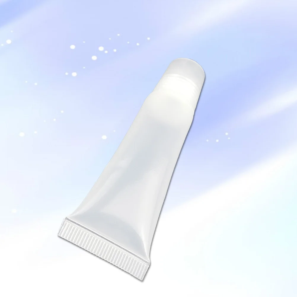 5 قطعة 10 مللي أنابيب بلسم الشفاه الفارغة حاوية مستديرة دفع عجلة آلية موزع Diy بها بنفسك ملمع الشفاه حماية الشمس كريم التعبئة والتغليف