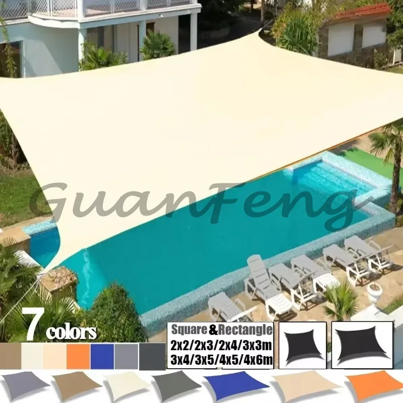 Perforated Sunshade Cloth with Wrapped Edge, Summer Sun Protection Net for Home, Courtyard, Terrace & Car Outdoor Use