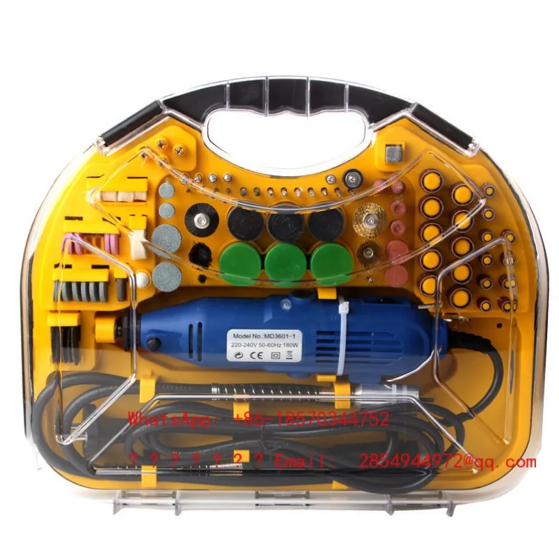 211ets of Electric Grinding Sets, Rechargeable-infinitely Variable Speed Grinding, Polishing and Engraving Electric Accessories