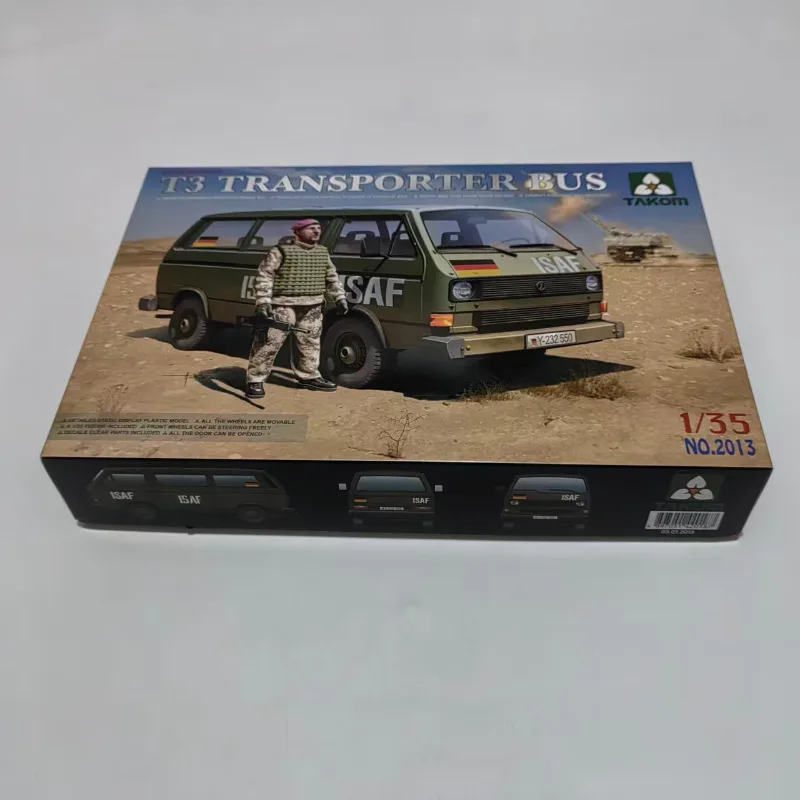 

Набор для сборки модели Takom 2013 1/35 T3 Transporter Bus с фигуркой, пластиковый набор для сборки модели