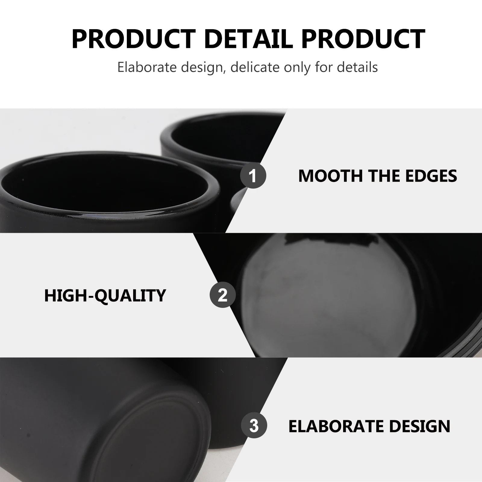 

4Pcs Frosted Glass Cup Simple Elegant Home Decoration Romantic Accessory Cup Table Decor