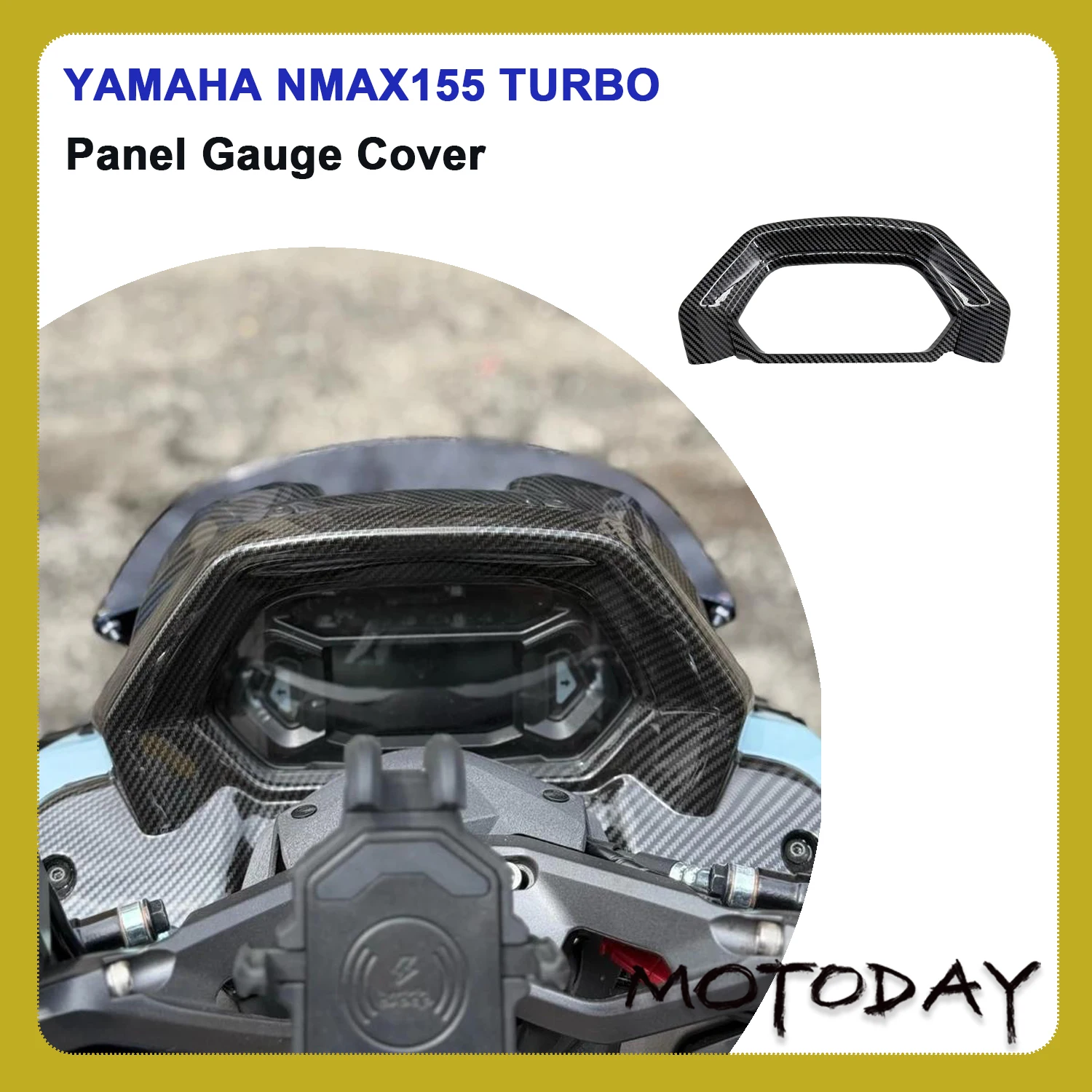 

For YAMAHA NMAX155V3 Panel Gauge Cover NMAX155 Accessories nmax v3 2025 Motorcycle Accessories