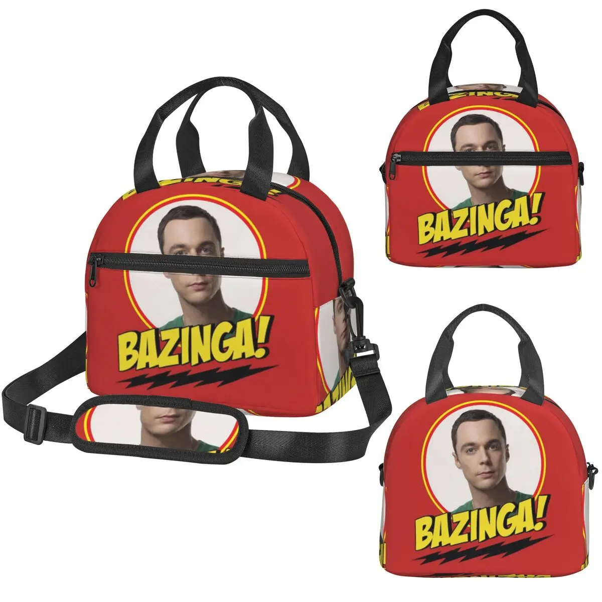 

Термосумка для обедов Bazinga The Big Bang Theory для женщин и детей, герметичная, для еды, термосумка-тоут