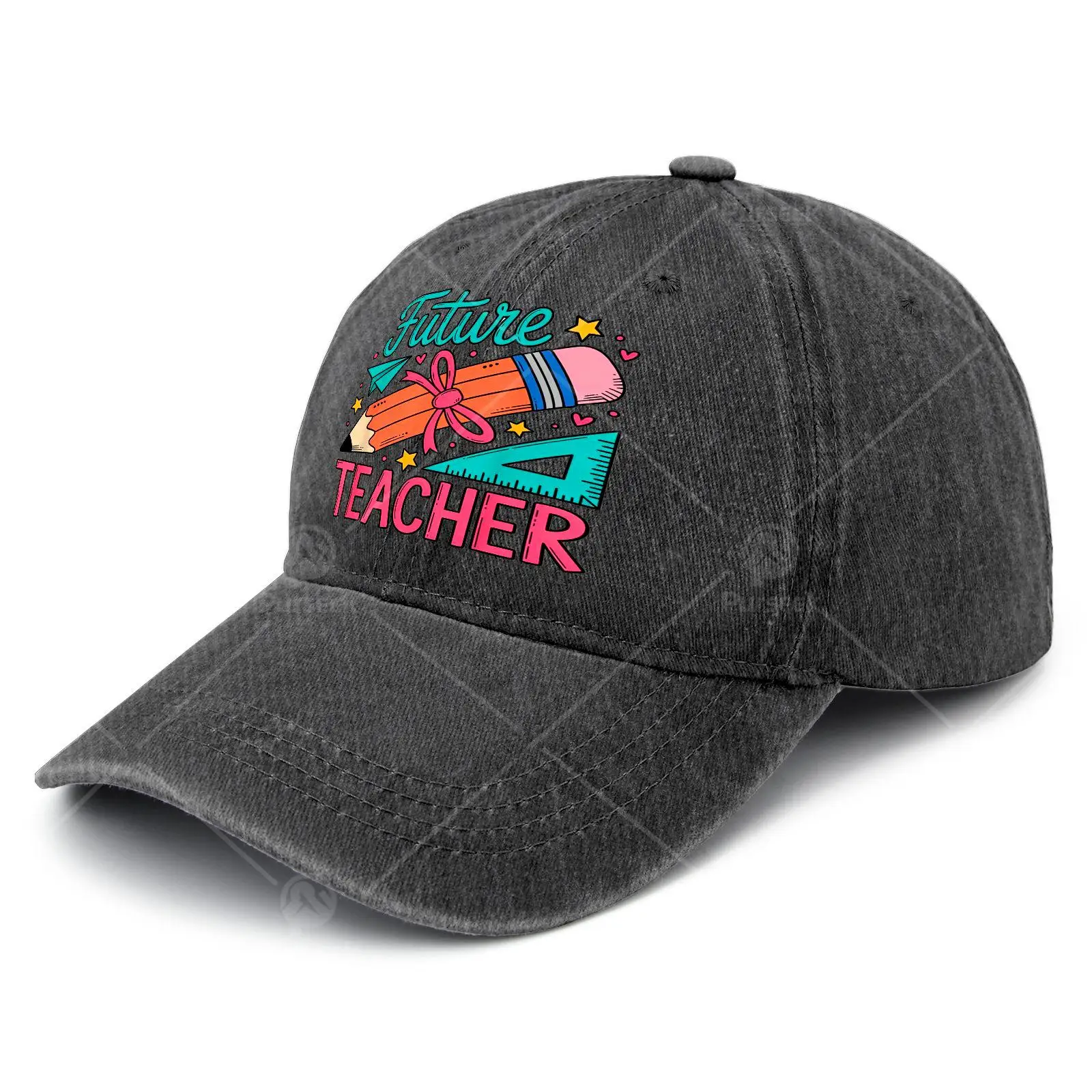 Future Teacher in Progress Student Teacher to Be Baseball Hat Unisex Vintage