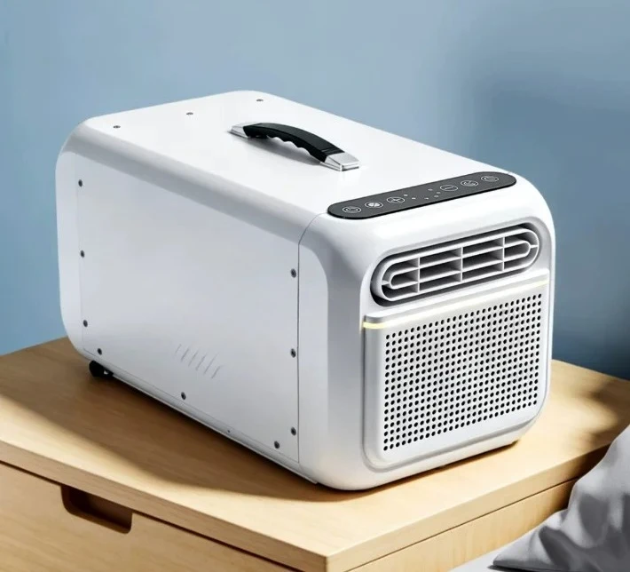 Portable Air Conditioner Mini Small Car Tent Camping Cooler Heater Dehumidifier  Rechargeable Travel Handheld