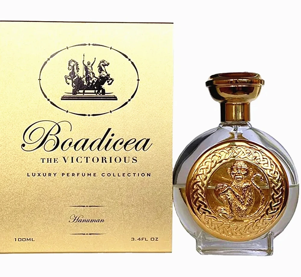 Boadicea The Victorious Valiant Hanuman Golden Aries Victorious Aurica 100Ml British Royal Glass Bottle Long Lasting Smell Spray