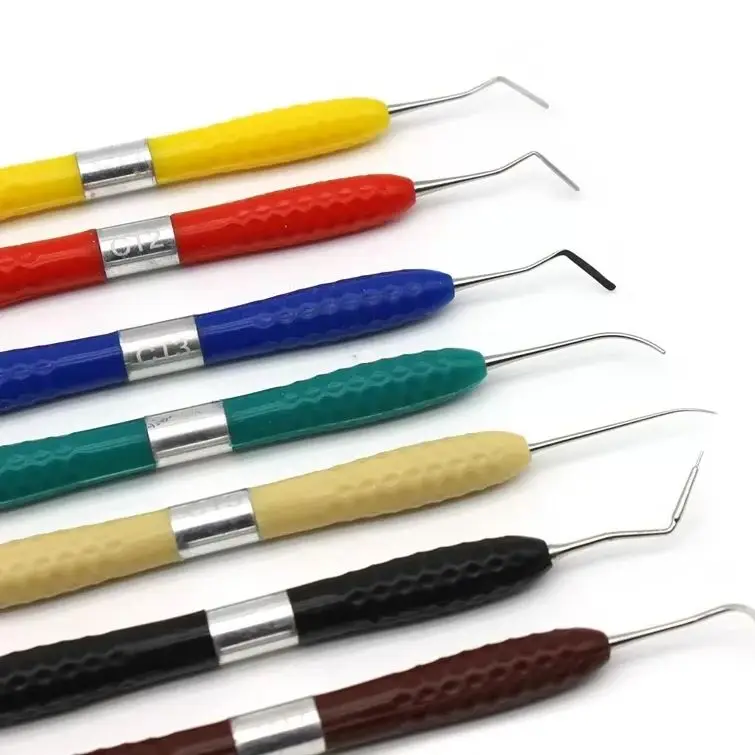 

Dental resin filler Aesthetic restoration knife Silicone Handle Composite Dental Tools filling Repair Equipment Spatula