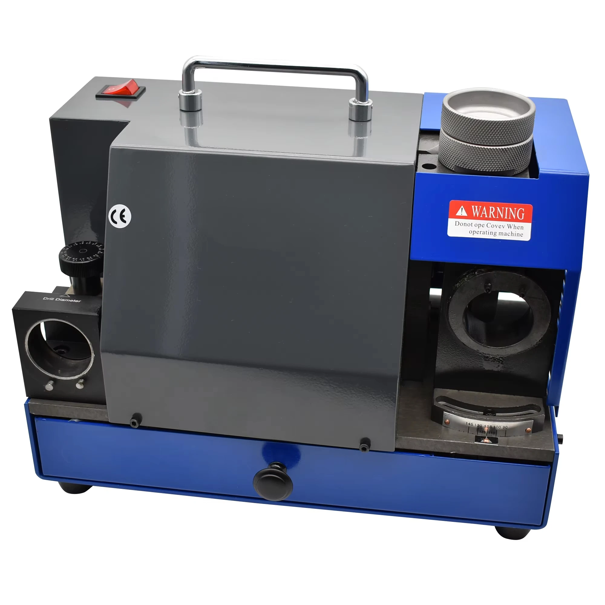 Miller Cutter Drill Bits Sharpener Grinder of Through Shank Twist Drills Professional Grinding Machine for Metalworking Tool