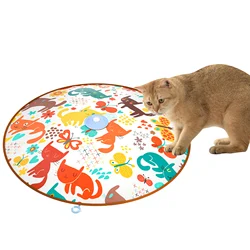 Round Colorful Texture Fabric