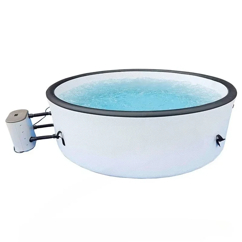 gl-Zebec China Factory Round Lap Spa Pool Inflatable Outdoor Hot Tub Massage Whirlpool Baths Spas