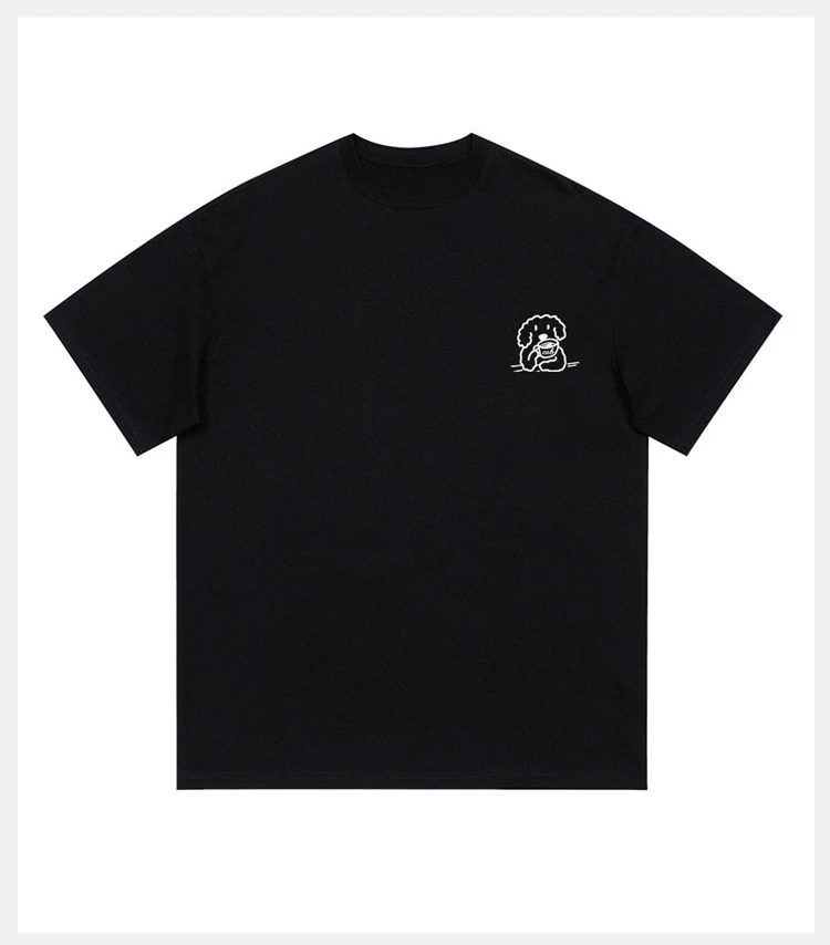 

2025 New American-style loose and comfortable ccaabb summer pure cotton short-sleeved T-shirt for both men and women