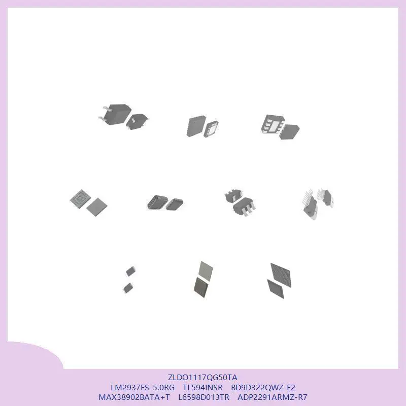 

ZLDO1117QG50TA LM2937ES-5.0RG TL594INSR BD9D322QWZ-E2 MAX38902BATA+T L6598D013TR ADP2291ARMZ-R7