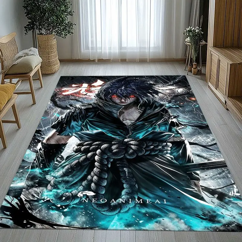 Anime I-Itachis Japan Cartoon Soft Non-Slip Large Area Rug for Living Room,Bedroom Playroom Carpet Mat for Sofa,Home Decor Gift