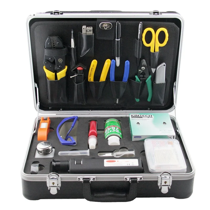 Deluxe Anaerobic Field Quick Termination Kit Fiber Optic Tool Kit KF-9900