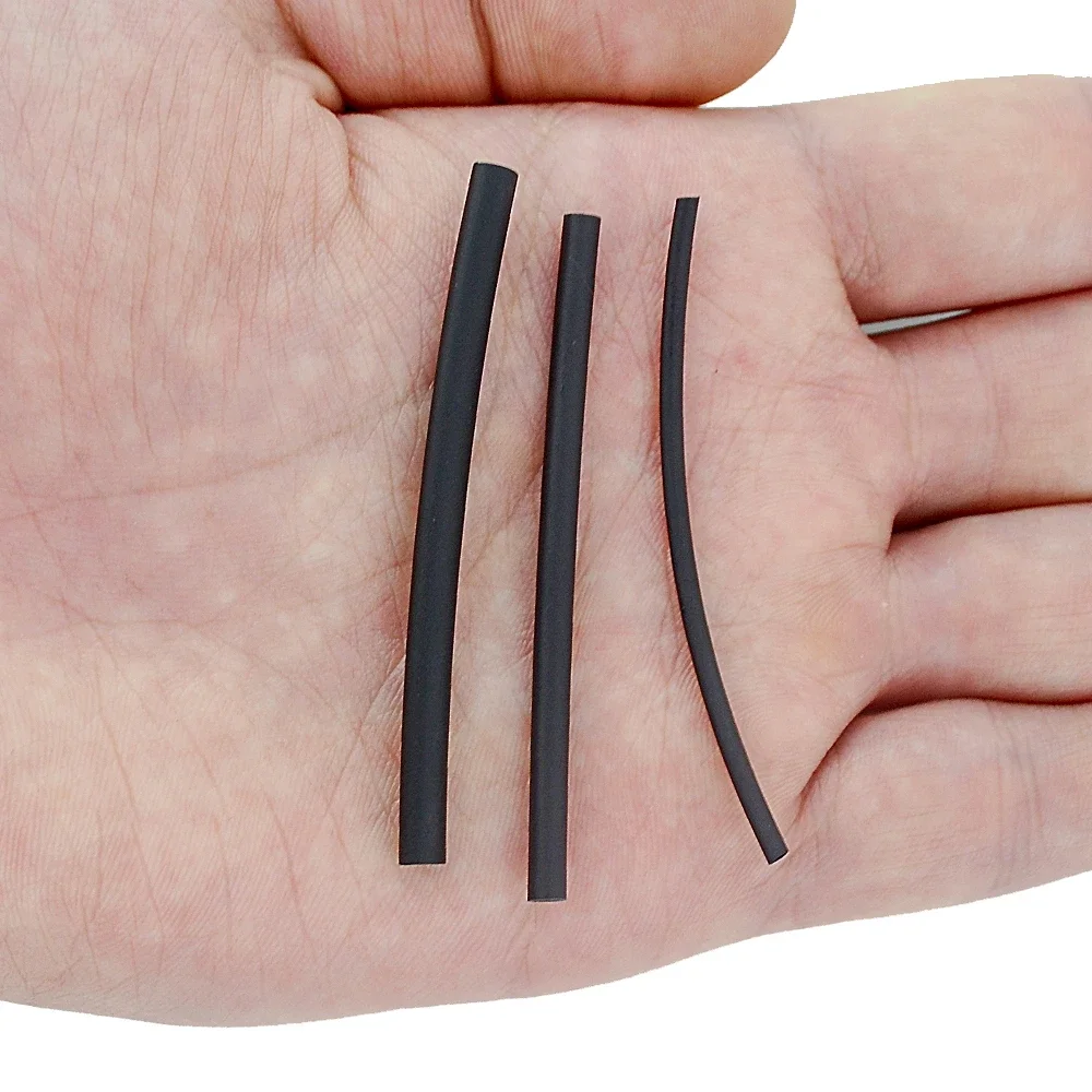 

25 x Carp Fishing Rigs Shrink Tube Heating Shrink Tube Size 1mm 2mm 3mm Carp Fishing Accessories Terminal Tackle