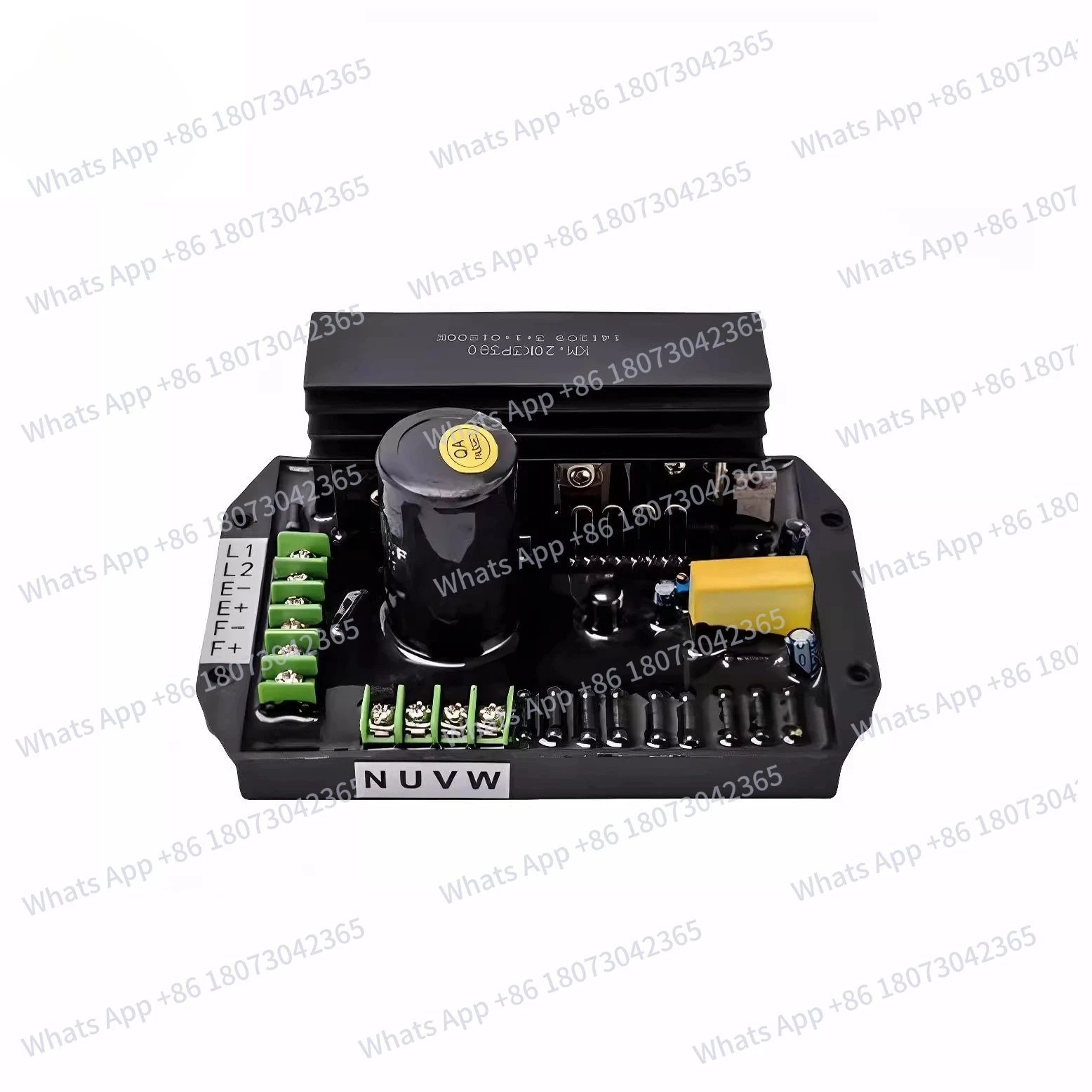 

KM20K3P-380 dual cylinder generator pressure regulating plate 20KW three-phase excitation stabilizing plate regulator