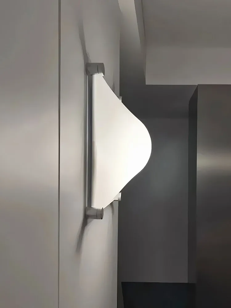 Lâmpada de parede quarto designer retro creme vento corredor sala estar fundo lâmpada parede